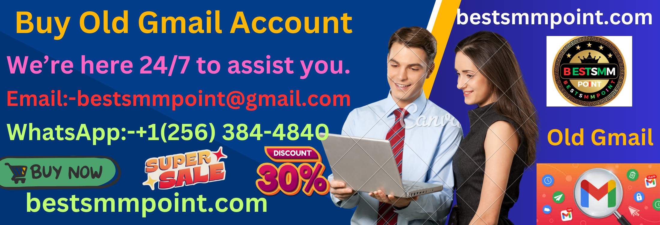 Buy Old gmail account